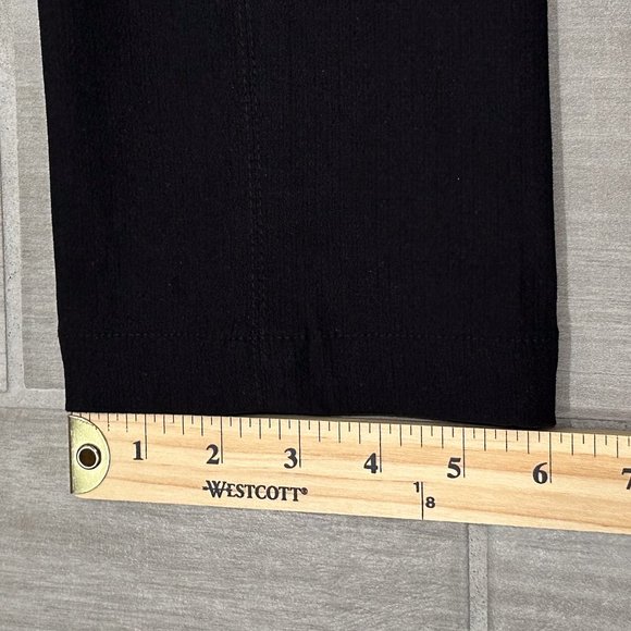 Franne Golde High Rise Two-Way Stretch All-Season Classic Magic Pant in Black - Picture 13 of 14